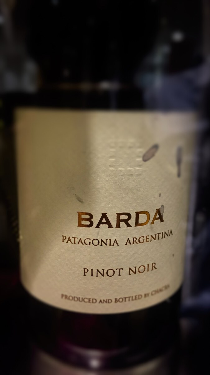 Bodega Chacra "Barda" 2015