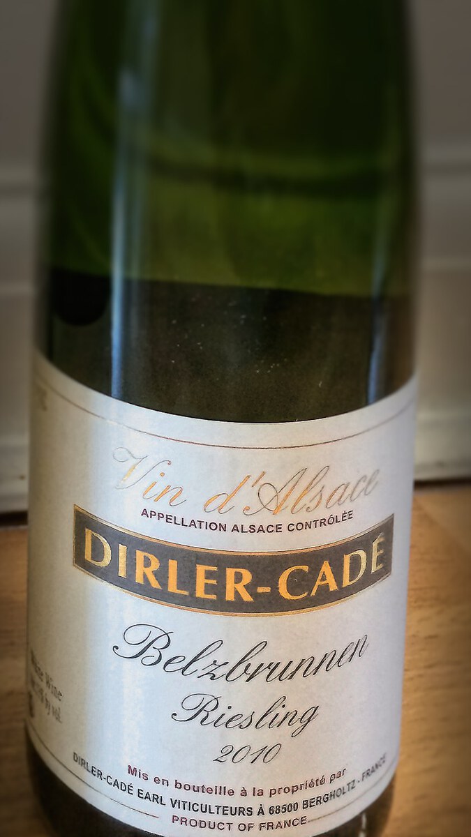 Dirler-Cadé "Riesling Belzbrunnen Grand Cru" 2010