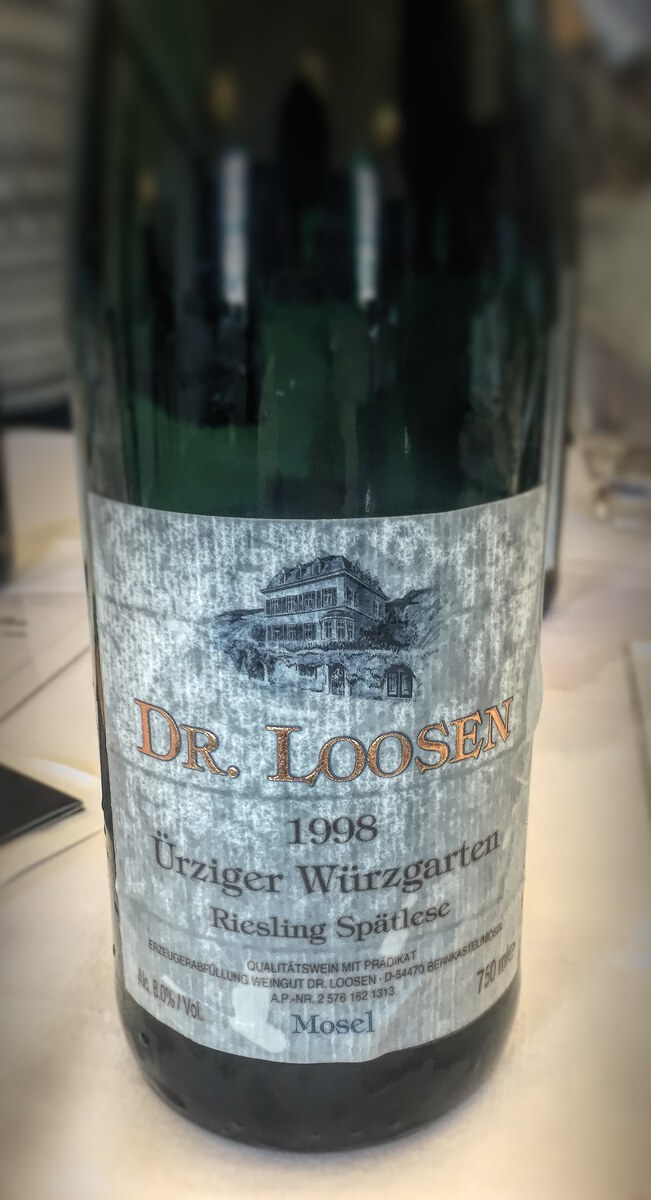 Dr Loosen "Urziger Wurtzgarten" 1998