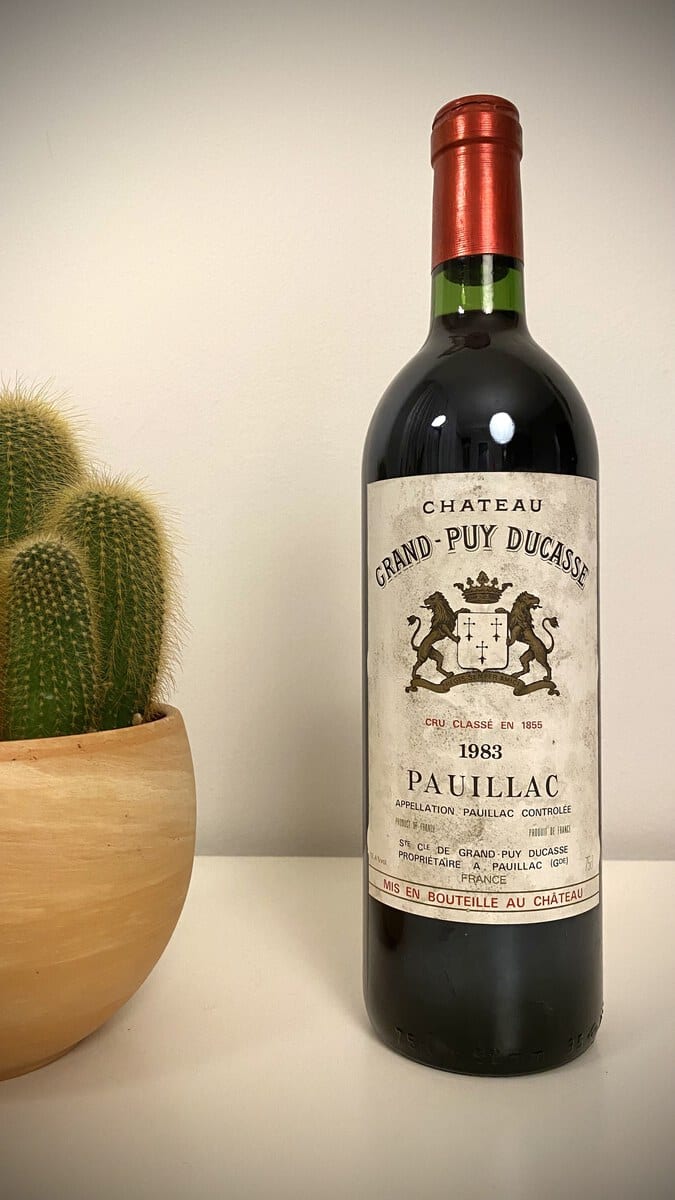 Château Grand-Puy-Ducasse "Pauillac" 1983