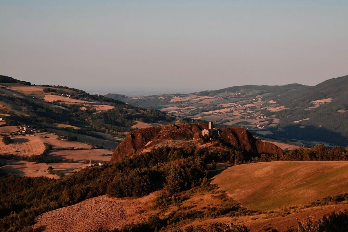 Hills before the Apennines