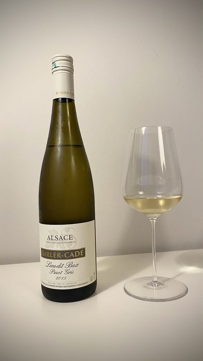 Dirler-Cadé "Lieu dit Bux - Pinot Gris" 2015