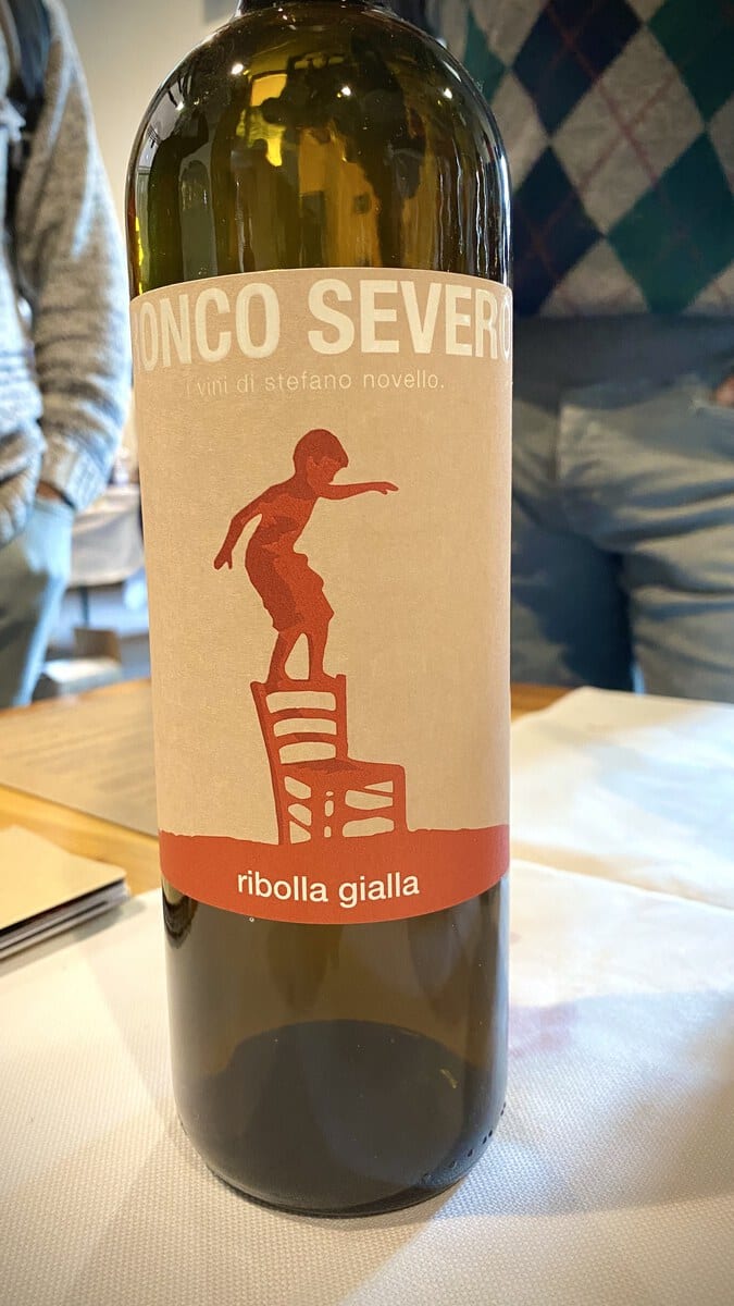 Ronco Severo "Ribolla gialla" 2019