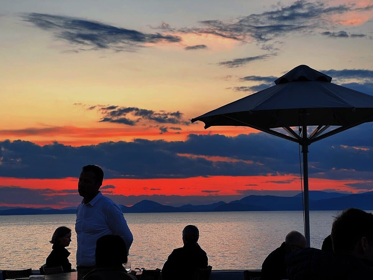 Sunset from Sunset, Hydra